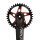 Wolf Tooth CAMO Race Face Direct Mount Spider, P3 Fatbike 58mm Kettenlinie/+4mm Offset, red