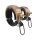 Knog Oi Luxe Large Fahrradklingel, 23.8 - 31.8mm, black/matte bourbon