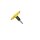 Pedros Torque torque wrench, 1 1/4", 4 Nm, yellow