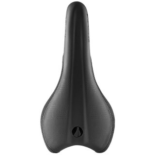 SDG Radar MTN saddle, steel, 7x7mm, black/black