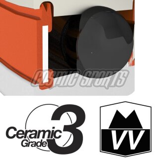 Enduro Bearings 15268 CO MR LLB Zero keramisk leje, 15x26x8