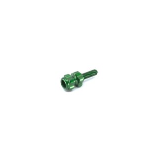 Paul Component Baby Groovy Barrel Adjusters Zugeinsteller, Paar, green