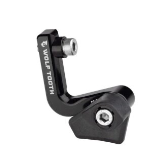 Wolf Tooth LoneWolf Aero Kettenführung, Braze-On, Medium Mount, 52-58 Z., black