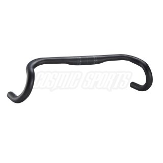 Manubrio Ritchey Comp Butano V2 Drop, 31,8mm, 46/55cmx115x73mm, 5°/18°, passaggio cavi interno, bb nero