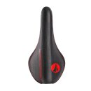 SDG Duster MTN P saddle, CroMo 7x7mm, black/red