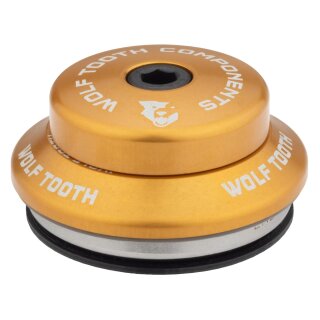 Wolf Tooth Premium Steuersatz Oberteil, 1 1/8", IS41/28.6/H7, gold