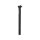 Whiskey No.7 seat post, 0mm, 31.6mm, 400mm, 7x7mm stays, matte black