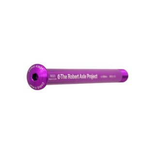 Chris King thru axle, front 12x125mm, M12x1.5, 3D violet