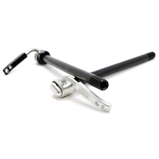 Paul Component Setn Forget eje pasante de cierre rápido, VR 15xFox, M15x1.5, negro VENTA