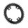 Plato Wolf Tooth PowerTrac Elliptical Gravel/CX/Road, 107 BCD, 4 agujeros, 42 t, Drop-Stop B, azul