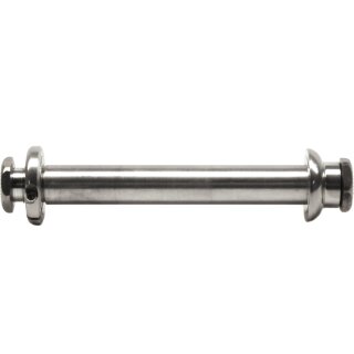 Paul Component High Flange akselsæt HR, 130 mm bolt-on, sølv