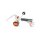Paul Component Quick-Release nav quick release, 140/145 mm, sort/orange