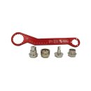 Wolf Tooth Pack Wrench, lekki klucz do suportu, zawiera 4...