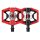 Crankbrothers Double Shot 3 hybridpedal, sort/rød