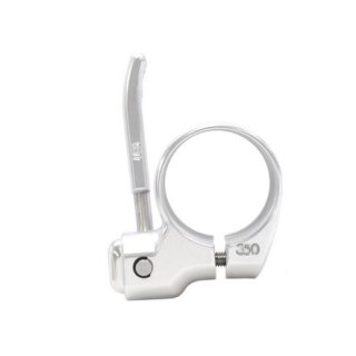 Paul Component quick-release seat clamp, 31.8mm, silver