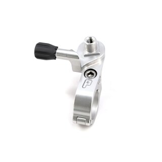 Paul Component Thumbie Shimano thumb shifter adapter, 31,8 mm, par, sølv