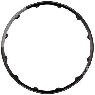 Crankbrothers Iodine 2 Aluminium Felge, 24 L.,, 28mm, VR/HR, black/grey