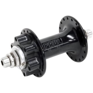 Paul Component FHUB Disc Buje de 6 agujeros VR, 100mm atornillado, 32 L., negro