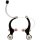 Hamulec szczękowy Paul Component Minimoto Mini V-Brake, czarny