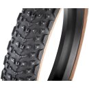 45NRTH Dillinger 5 folding tires, 26x4.6", 116-559, 258 concave carbide spikes, 60TPI, tubeless ready, t