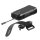 Knog Blinder X Action 2300 phare avant + powerbank 10.000mAh + support pour casque, LED blanche, black