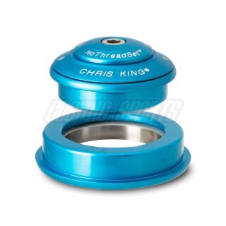 Chris King InSet I2 Tapered Steuersatz, Edelstahl-Lager, 1 1/8"-1.5", GripLock, ZS44/28.6 | ZS56/40, matte turquoise