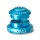 Chris King InSet I7 Mixed Tapered headset, stainless steel bearings, 1 1/8"-1.5", GripLock, ZS44/28.6 | EC44/40, matt turquoise