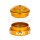 Juego de dirección Chris King InSet I8 Tapered, rodamiento de acero inoxidable, 1 1/8"-1 1/4", GripLock, ZS44/28.6 | EC44/33, dorado