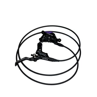 Freno a disco Formula CURA 4 incl. leva freno TFRA/FCS, VR/HR, 175 cm, nero lucido