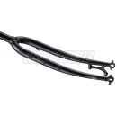 Ritchey WCS Stahl Adventure Gabel, 700C, 435mm, 52mm, 110x15mm, 28.6-30, PM, Disc, matte carbon UD