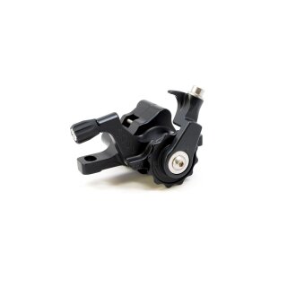 Freno de disco Paul Component Klamper PM/IS, de tracción corta, totalmente negro