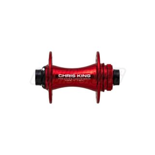 Chris King Disc Centerlock BOOST hub VR, 110x15mm, 32 L., stainless steel bearings, red