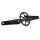 e*thirteen XCX Race Carbon Road crank, 170mm, 68mm, Self Extractor, black