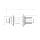 White Industries CLD Disc Centerlock buje HR, 142x12mm,...
