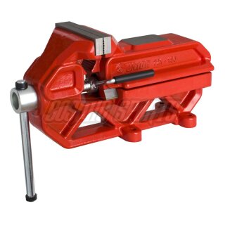 Unior 721Q/6-US locksmith vice Quick IRONGATOR, fast feed, 125mm jaw width, red