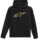 Sudadera con capucha Alpinestars Po Gilded Blk/Gld