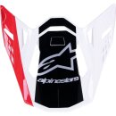 Alpinestars Visier Sm10 Unit Rd/Wt