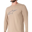 JERSEY LS A-DURA ASTAR BROWN M