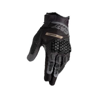 Leatt handsker ADV HydraDri 5.5 kort V25 sort-mørkegrå-guld 3