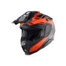Nexx Helmet X.WED3 FURKA CARBON ORANGE.GREY (66-3