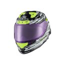 Casco Nexx X.R3R GLITCH RACER CARBON blanco NEON