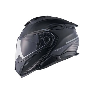 Nexx Helmet X.LIFETOUR GLOBE BLACK.GREY MT (54-XS)