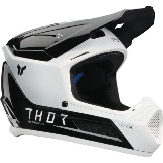Casco Thor Fleet Kids Storm Negro/Blanco
