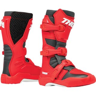 Botas Thor Niños Blitz Xr Rojo/Carbón