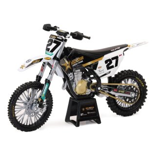 NewRay Miniatura Husqvarna Rockstar - M. Stewart (N.° 27) 1:12 tamaño: OS