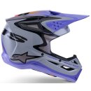 Alpinestars Helmet Youth Sm3 Jettson Gray/Purple/Blue/Black size: YS