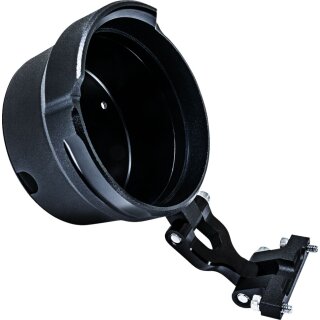Performance Machine (Pm) Kit Gauge Relocation Round Bla