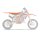 Blackbird Racing Rivestimento Sella Pyr Ktm 65 24- Or