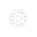 Moto-Master Disco Freno Anteriore Fiamma