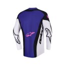 Alpinestars Jersey Techstar Knif Schwarz/Grau/Lila